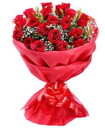 21 adet kırmızı gülden modern buket  Iğdır Söğütlü çiçek siparişi sitesi 
