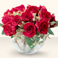  Iğdır çiçekçiler , çiçek yolla , çiçek gönder , çiçekçi   mika yada cam içerisinde 10 gül - sevenler için ideal seçim -