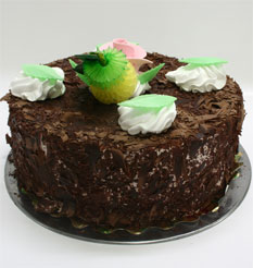4 ile 6 kisilik yas pasta çikolatali leziz pastane ürünü  Iğdır Yaycı çiçek mağazası , çiçekçi adresleri 