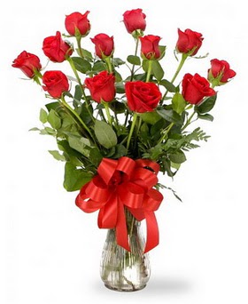  Iğdır Konaklı internetten çiçek siparişi  12 adet kırmızı güllerden vazo tanzimi