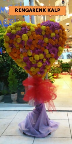 Ankara mevsim çiçeklerinden kalp perförje  Iğdır Karaağaç internetten çiçek satışı 